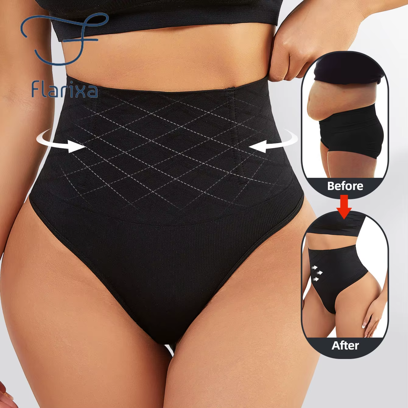 Ivy Sculpt High-Waist Seamless Thong