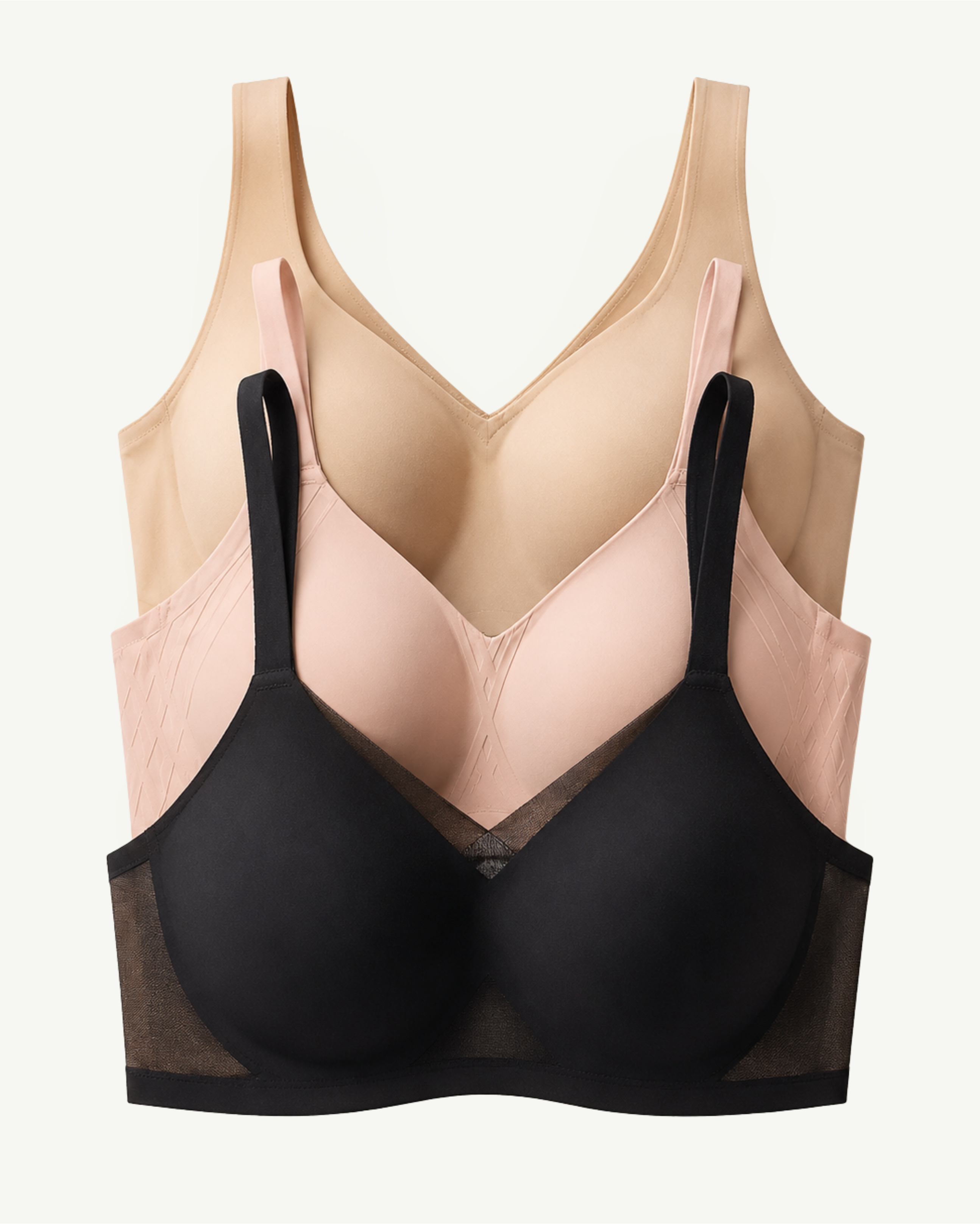 Everyday Comfort Bra Trio | [Buy 1, Get 3]